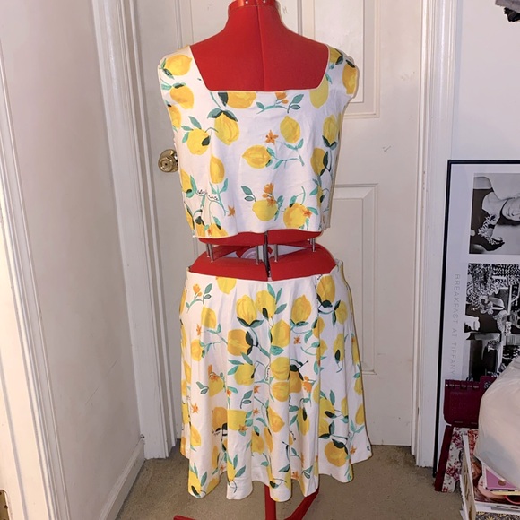 H&M Sleeveless Crop Top & A-line Skirt Set NWT - Picture 5 of 16